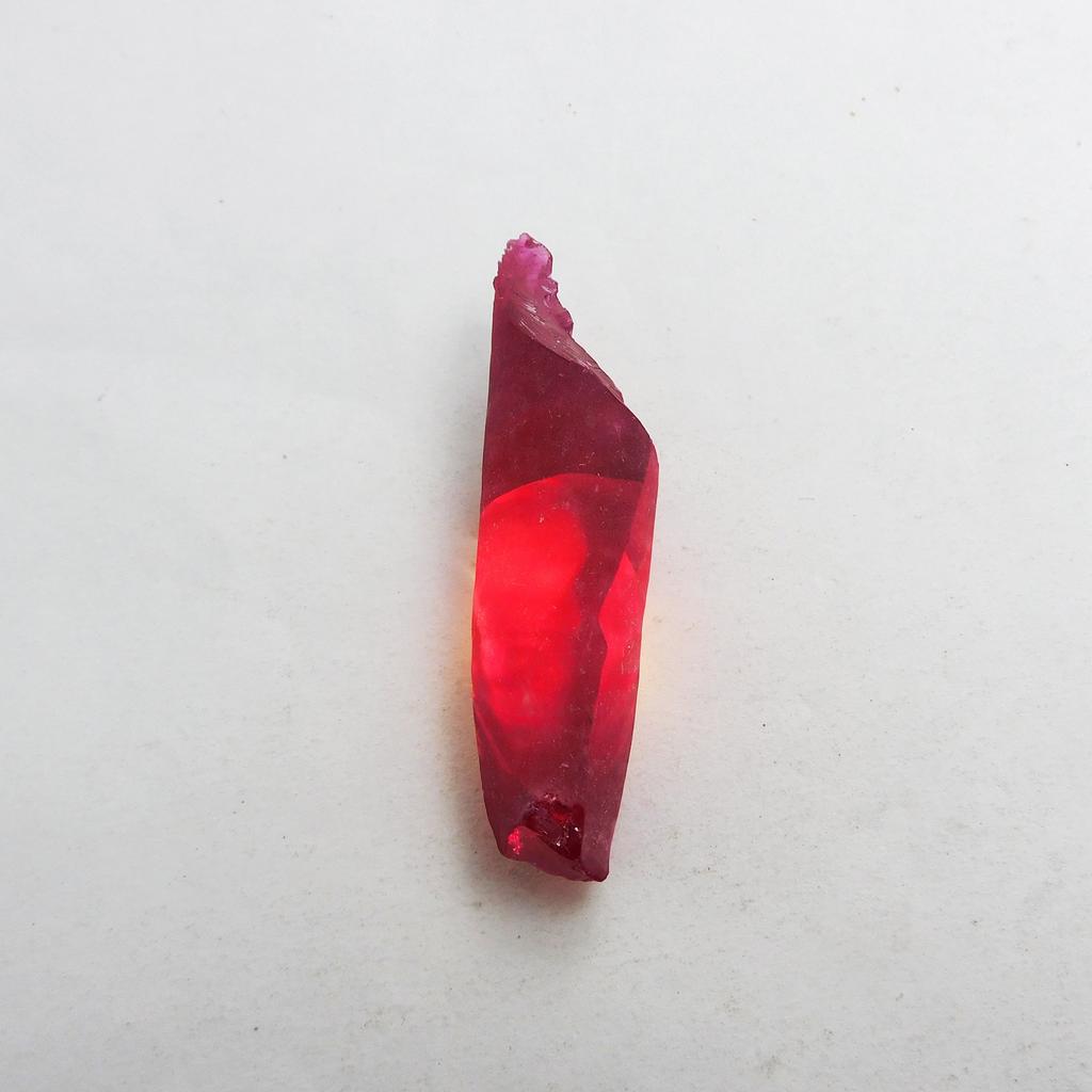 Raw Rough Natural 48.95 Ct Uncut Red Ruby Earth Mined CERTIFIED Loose Gemstone P-1064-Sa