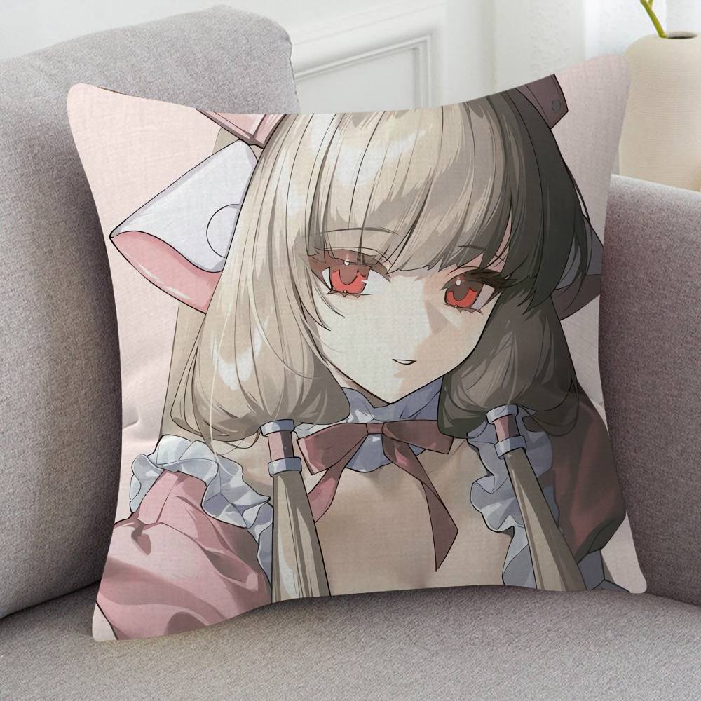 Anime Chobits Soft Comfortable Pillow Case Cartoon For Sofa Living Cat Room Home Office Retro Decor Protective Cover