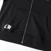 851 CHROME HEARTS 2025 Autumn and Winter New Plus Size Classic Style Logo Zipper Hooded Sweatshirt, Suitable for Couples To Wear