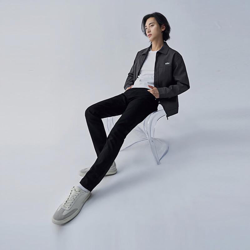 Lee Men's 709 Slim Tapered Black Jeans