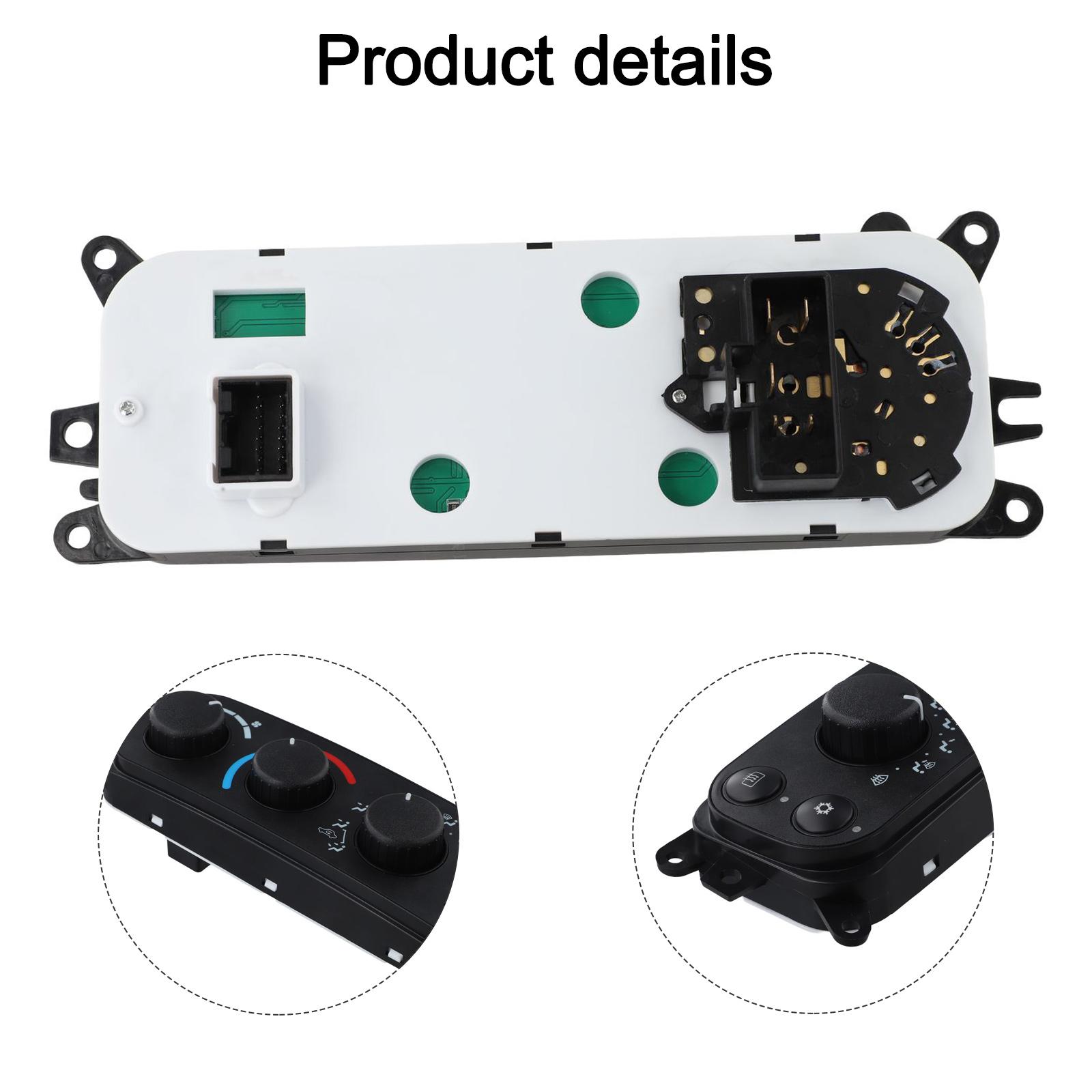 Climate Control Module for Dodge For Ram 1500/2500/3500 (2002 2005) & For Dakota (2001 2004) Part Number 599 212 China Mainland