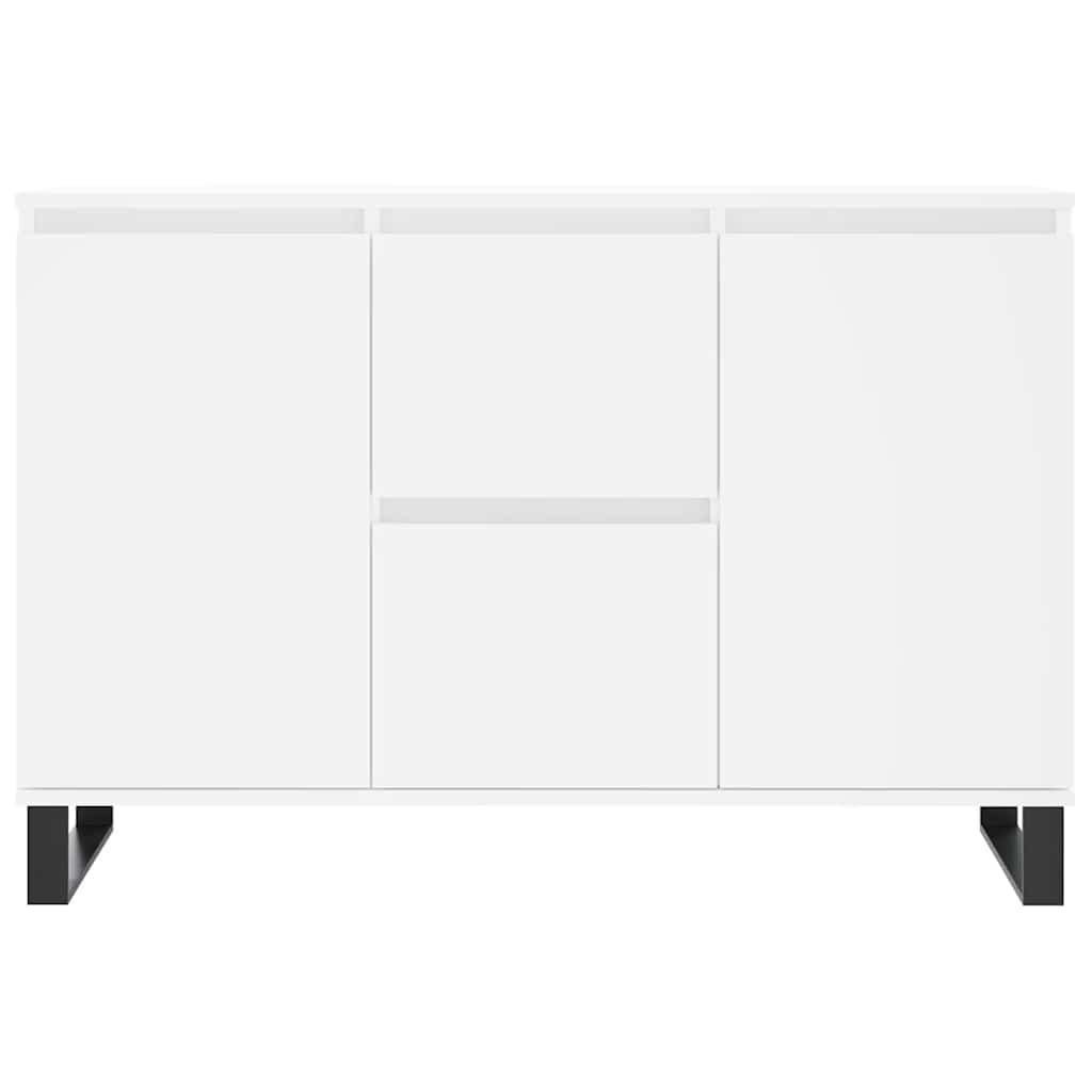 Sideboard White 101.5 X 35 X 70 Cm Particleboard