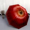 1 PC Automatic Folding Umbrella -fruitPattern,Portable & Foldable Design with 8 Ribs,Christmas Birthday Gifts