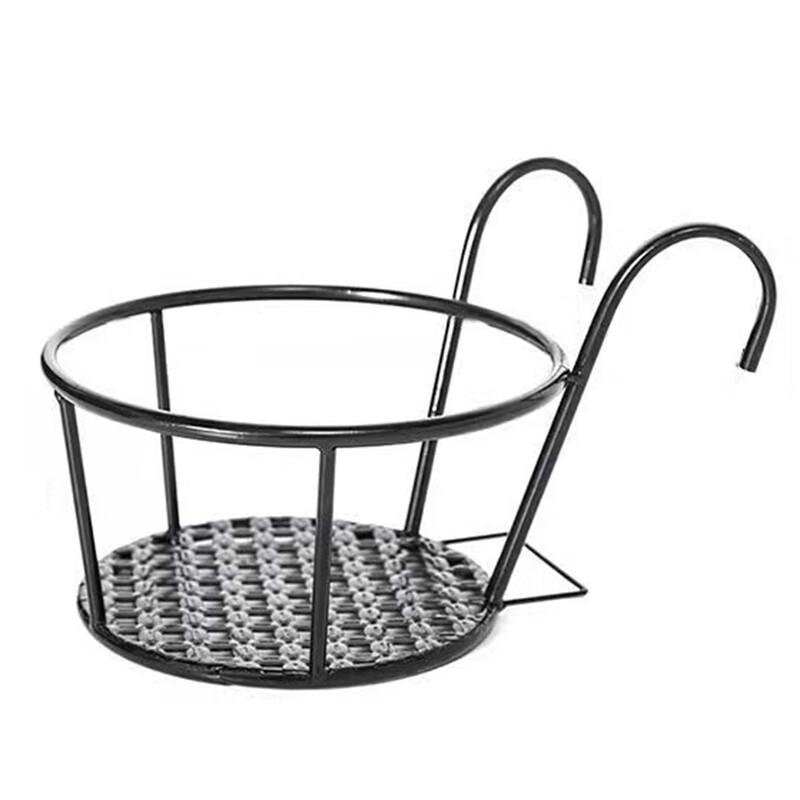 

Balcony Railing Hanging Flower Pot Rack