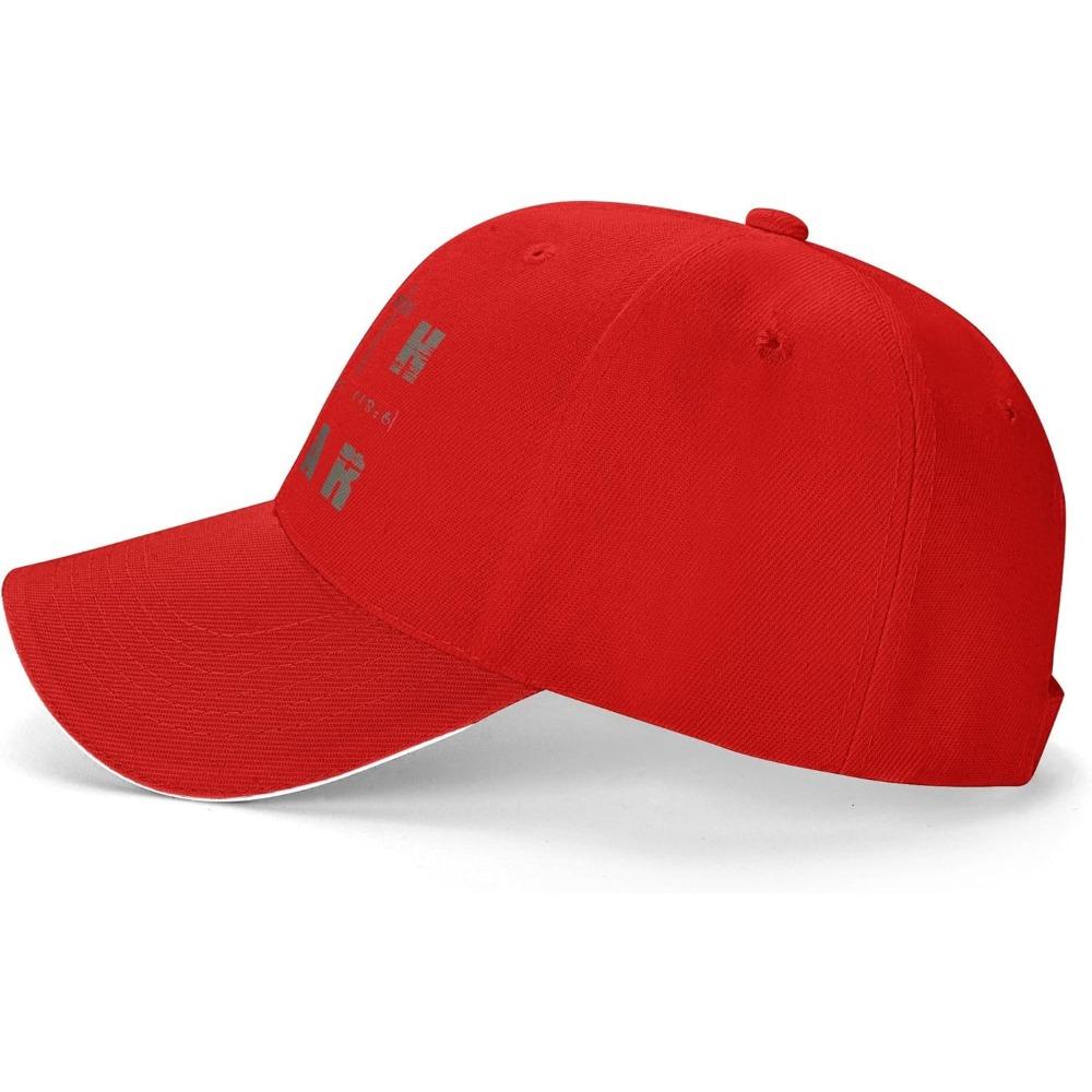 Sandwich Baseballkappe für Männer & Frauen, 3-lagiges Kontrastdesign, verstellbare Kappe, leichte, strapazierfähige Kappe