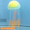 Fish Tank Decorations Artificial Glowing Moon Jellyfish  Fish Tank Ornaments