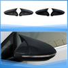 For VW Golf MK7 GTI R GTD Side Mirror Covers Carbon Fiber Glossy Matte Black ABS Left+Right Exterior Styling Tuning Accessories