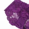 Sexy Spitzen-Slips Unterwäsche mit nahtlosen Höschen Hohlbund Ultradünn Hüfthebend Transparentes Höschen Straffend Übergröße Damenhöschen