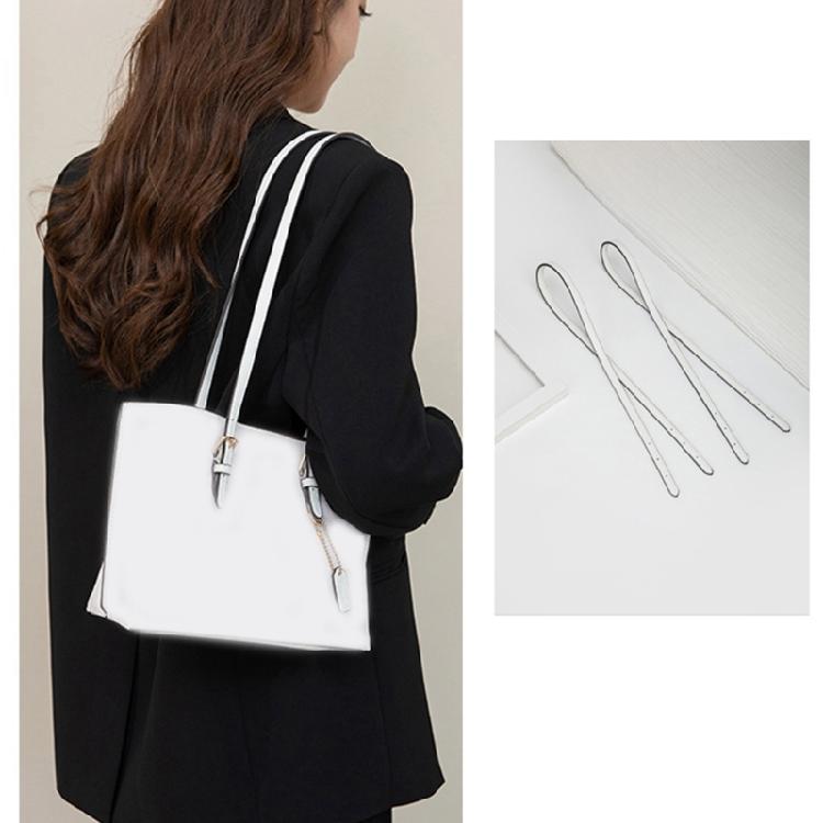 Handbag Belt Shoulder Strap with Holes Armpit Bag PU Strap Replacement Accessory