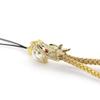 Rising Dragon Crystal with Backing Card [Balzas] Strap, Dragon, Keychain, Dragon, Amulet, Gold,