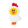 Line Friends Silicone Hand Mirror - Chicken Sally