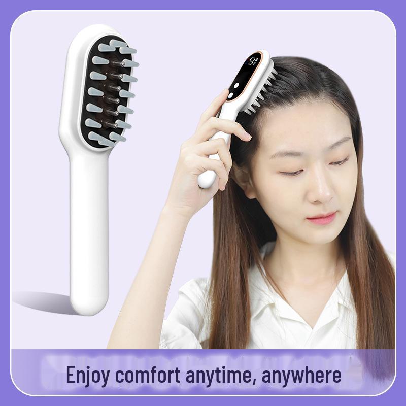 Red and Blue Light Therapy Electric Massage Hair Comb