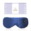 La Curie Hot Eye Mask, Cordless, Rechargeable, Reusable, Silk, Stylish, Cute Eye Mask, Refreshing, Warmth, Light Blocking, Temperature Setting, Automa