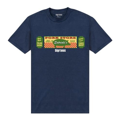 The Sopranos Unisex Adult Satriales T-Shirt