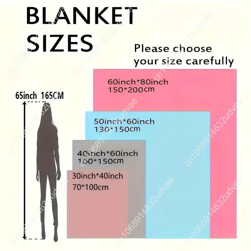 Cartoon Dinosaur Pattern Plush Blanket 1 Count Soft Warm Throw Blanket Air-conditioned Room Blanket Warm Nap Custom Blankets 75cmx90cm