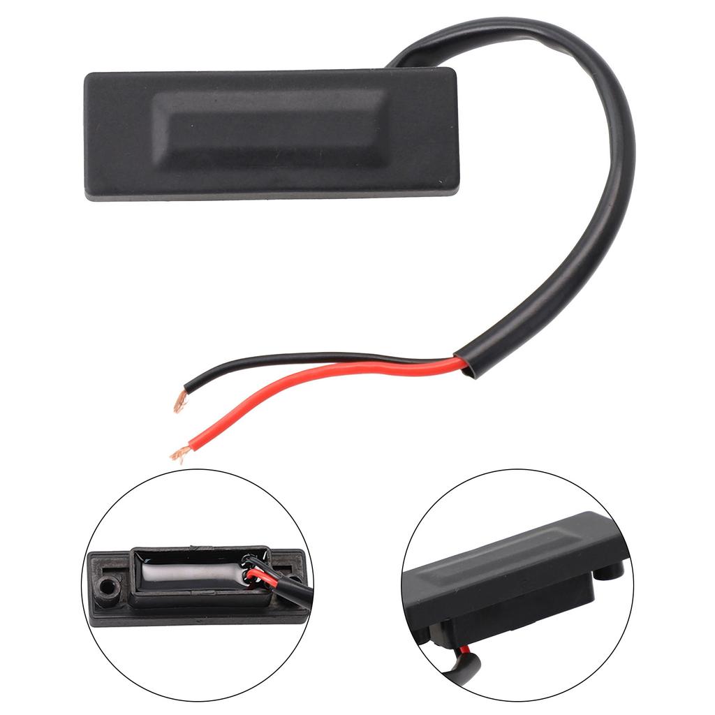 Automatisk bakluckslås Bagageutrymmesöppningshandtag Bagageutrymmesknapp Bakluckeöppningsknapp 81260-1R000 För Kia För RioIII K2 2011-2016