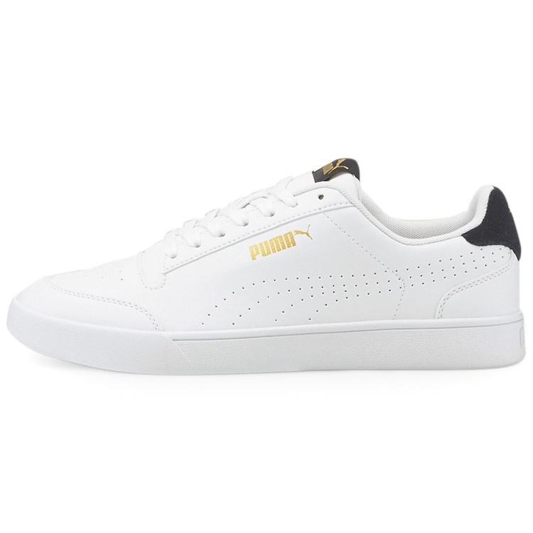 PUMA Unisex Shuffle Perf Sneakers White/Blue Men s 380150-06 EU 35.5