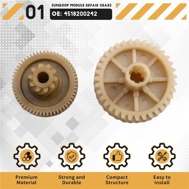 4518200242 Car Convertible Sunroof Module Repair Gears For Mercedes Benz Smart 451