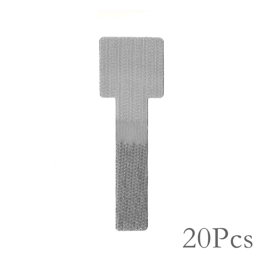 10/20Pcs Releasable Cable Organizer Ties Mouse Earphones Wire Management Nylon Cable Ties Reusable Loop Hoop Tape Straps Tie