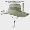 Big Eaves Fisherman Hat Breathable Bucket Hats Portable Fishing Hat  Spring/Summer