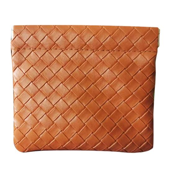 

45295 шт. сумка для губной помады из искусственной кожи, водонепроницаемая, однотонная, с металлическим пружинным отверстием, портативная, легкая, для поездок на работу C