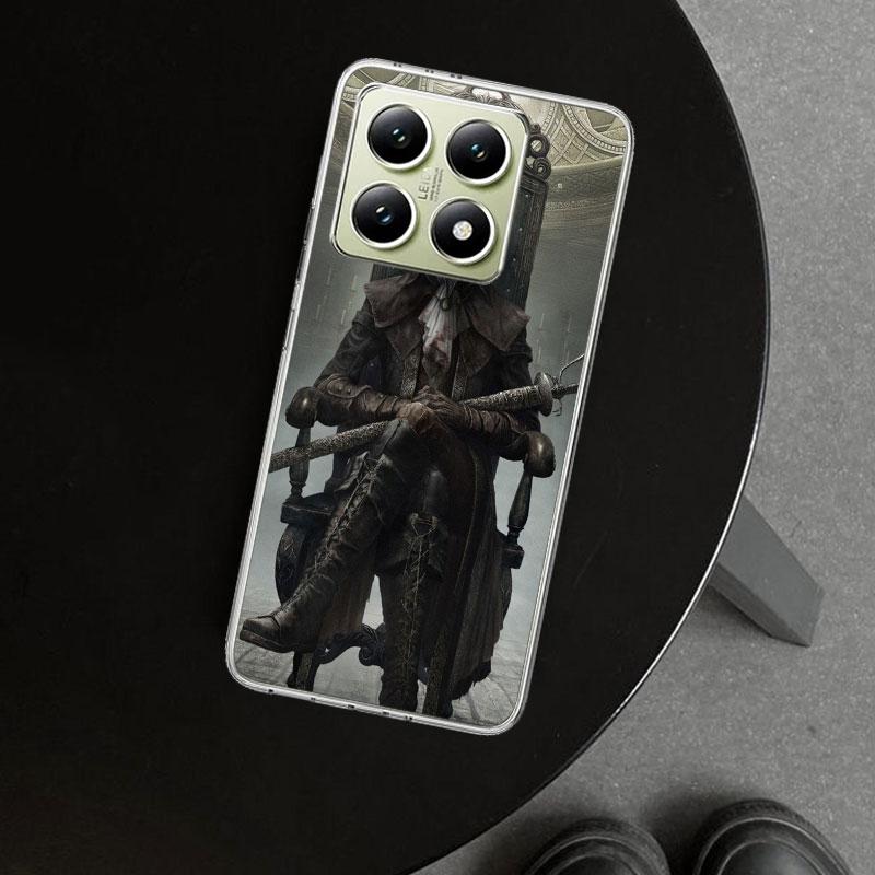Bloodborne Game Phone Case Cover for Xiaomi Redmi Note 15 14 13 12 11 Pro Plus 14S 12S 11S 11T 11E 10S 10 Customized Fundas Redm