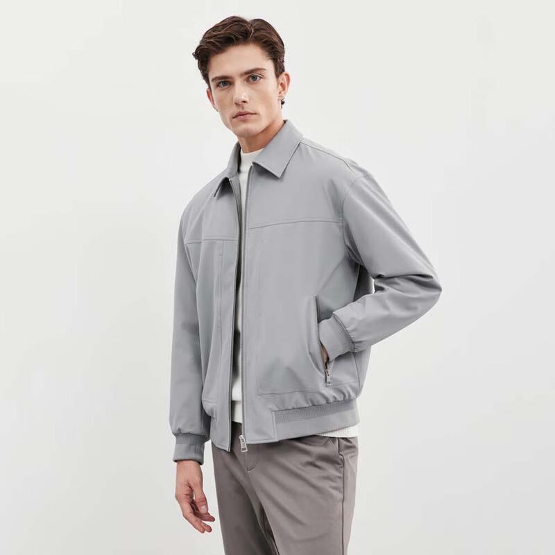 SEPTWOLVES Men's Stretch Lapel Thin Cotton Jacket