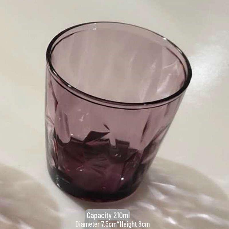 Акриловый ударопрочный красочный стакан для напитков для дома, бара или караоке 210-500ML