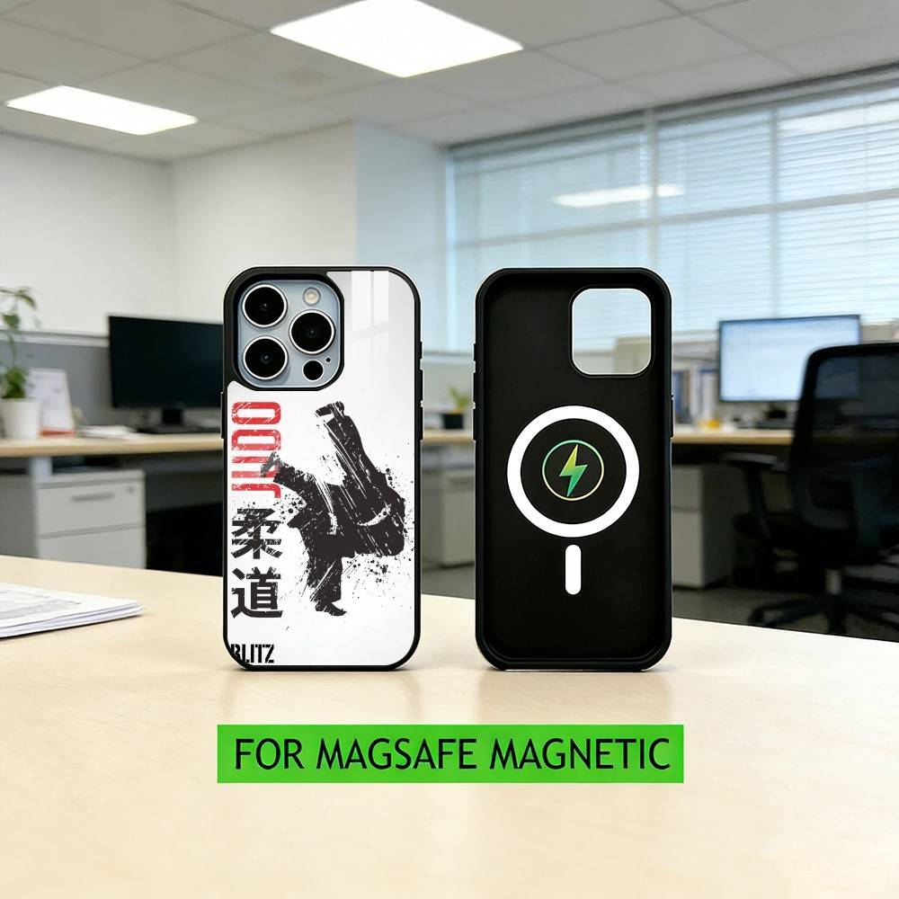 J-Jujitsu J-Judo Phone Case For iPhone17,16,15,14,13,12,11 Plus,Pro Magnetic with Magsafe Wireless Charging