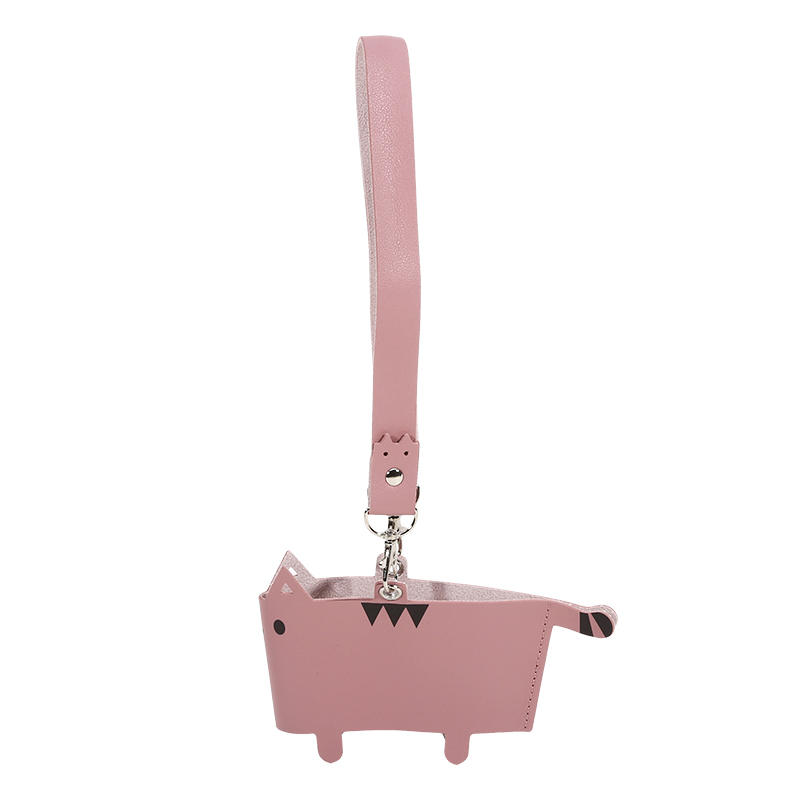 Cat Design Cup Sleeve With Handle Strap Portable Insulated Carrier For Water Bottles Coffee Cups