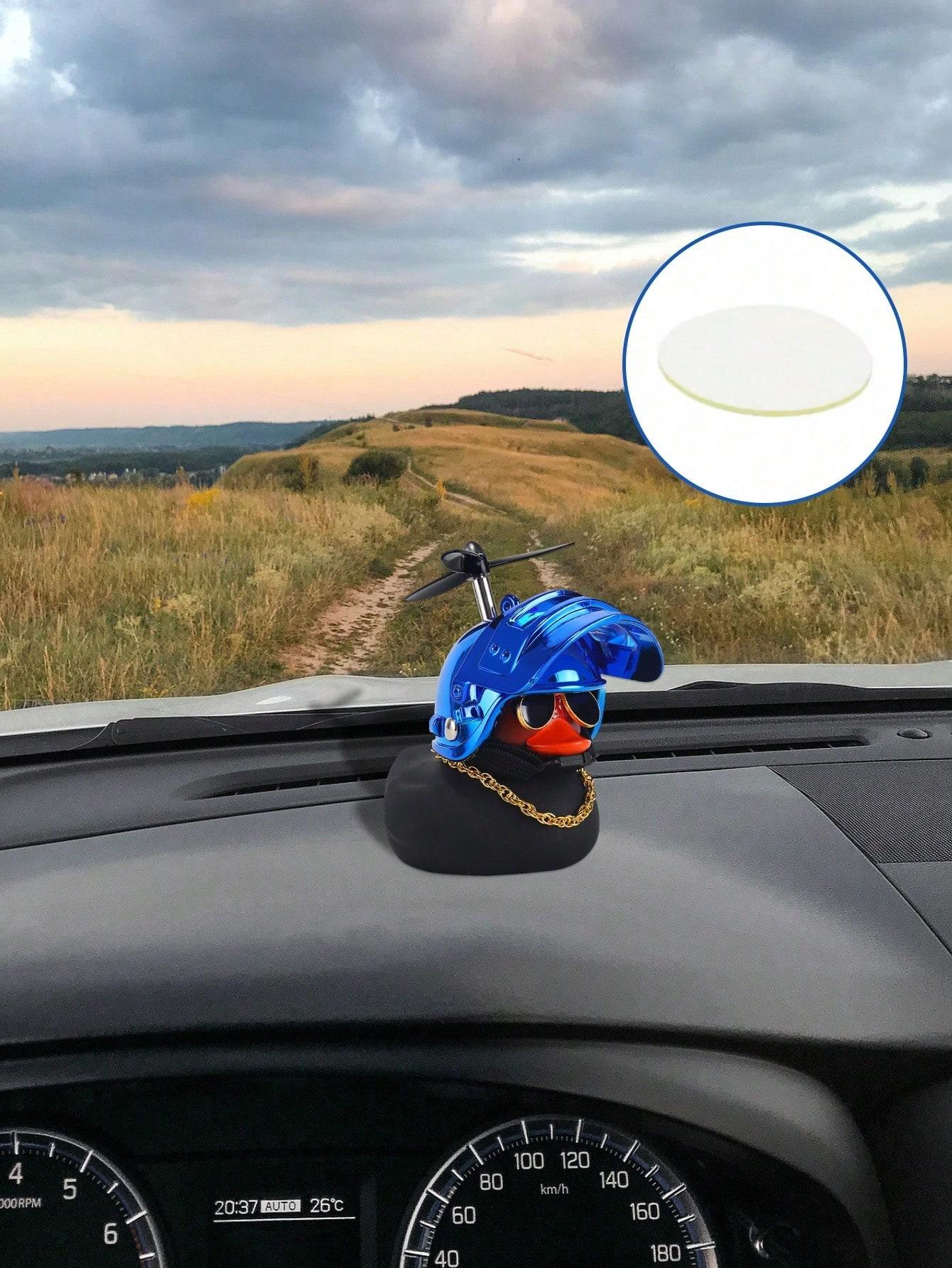 

The Cute Duck Car Decoration Accessory (with Bamboo Propeller) helps relieve the fatigue of long-distance driving.