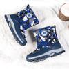 Children's Snow Boots 2025 New Iron Claws Non-slip Warm Large Cotton Thickened Large Cotton Shoes Camouflage Waterproof Boots