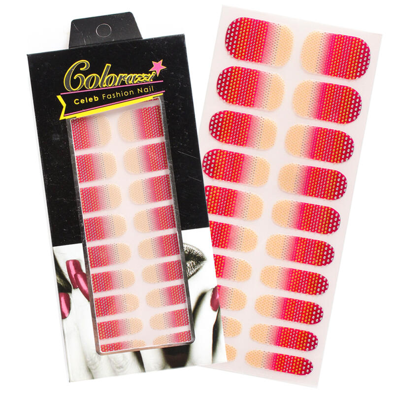 Colorrachi Nail Sticker (Snow Covered Sunset)