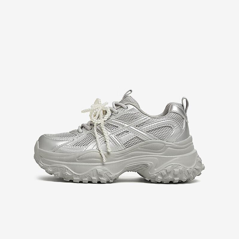BASTO Women's Chunky Platform Casual Sneakers