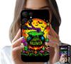 Etui Do Samsung Galaxy S25 Ultra - Wiedźma Kociołek Różdżka Halloween Szkło