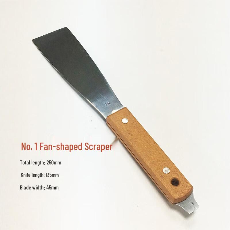 High Hardness Stainless Steel Ink Mixing Spatula