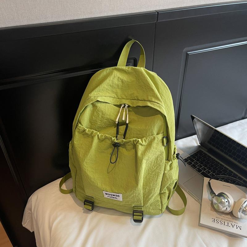Sommer neuer einfacher Rucksack weiblich Student Schultasche große Kapazität Pendlerrucksack vielseitig