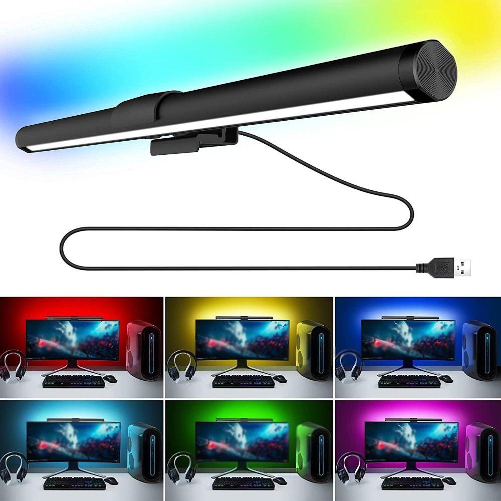 NEW Eye Care Lighting Monitor Light Bar Touch Control RGB Lighting Dimming Light USB Powered Atmosphere Lamp Office