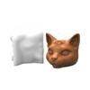3D Three Eyes for Cat Candle Silicone Mold for Handmade Desktop Decor Gypsum Epoxy Resin Aroma Candle Mould for Home Dec