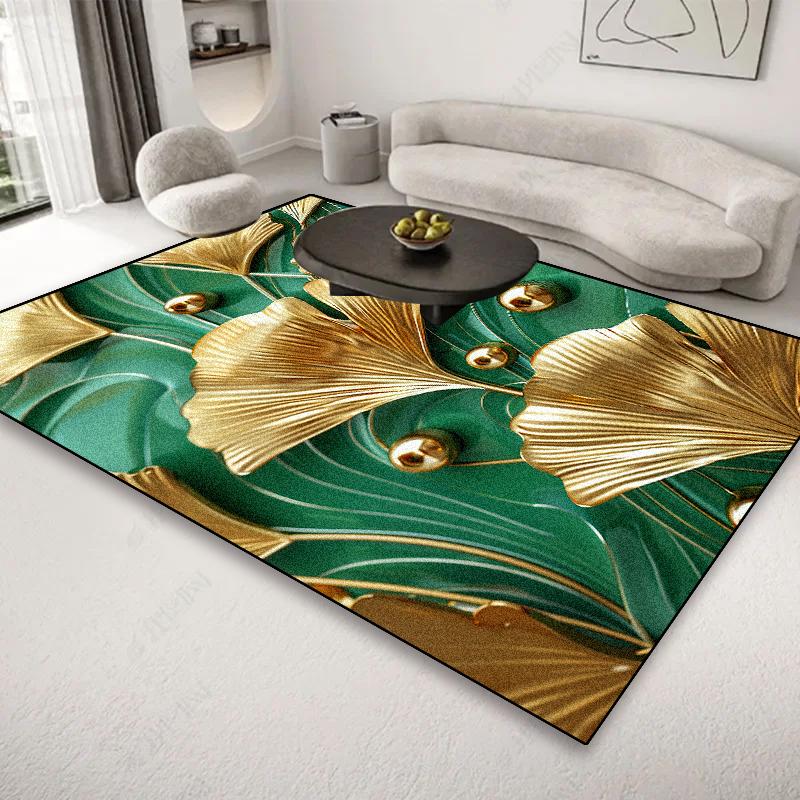 Modern 3D Flower Carpet for Living Room Home Decoration Bedroom Carpets Luxury Lounge Rug Non-slip Washable Coffee Tables Mat