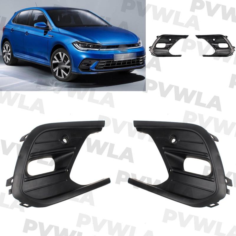 

For VW Polo 2018 Pair Left & Right Side Front Bumper Lower Grills Cover 2G0854661A;2G0854662A