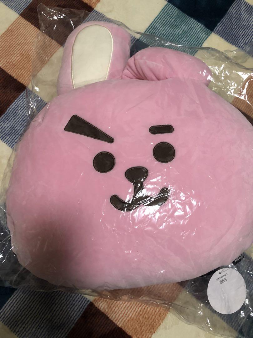 

[USED] Until September 29th, BT21 Official Goods BASIC Face Cushion COOKY Cookie