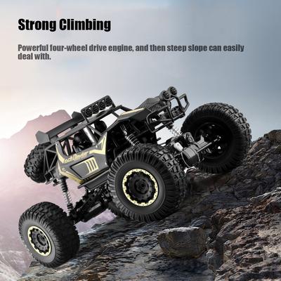 37cm Alloy RC Car 2.4G 4WD High Speed Electric Remote Control Vehicle Monster Off-Road Car
