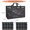 Cherrboll Geïsoleerde Eco Boodschappen Opberg Lunch Grote Capaciteit Tas, Tas, Tas, Tas, Waterdicht, Opvouwbaar, (56L)
