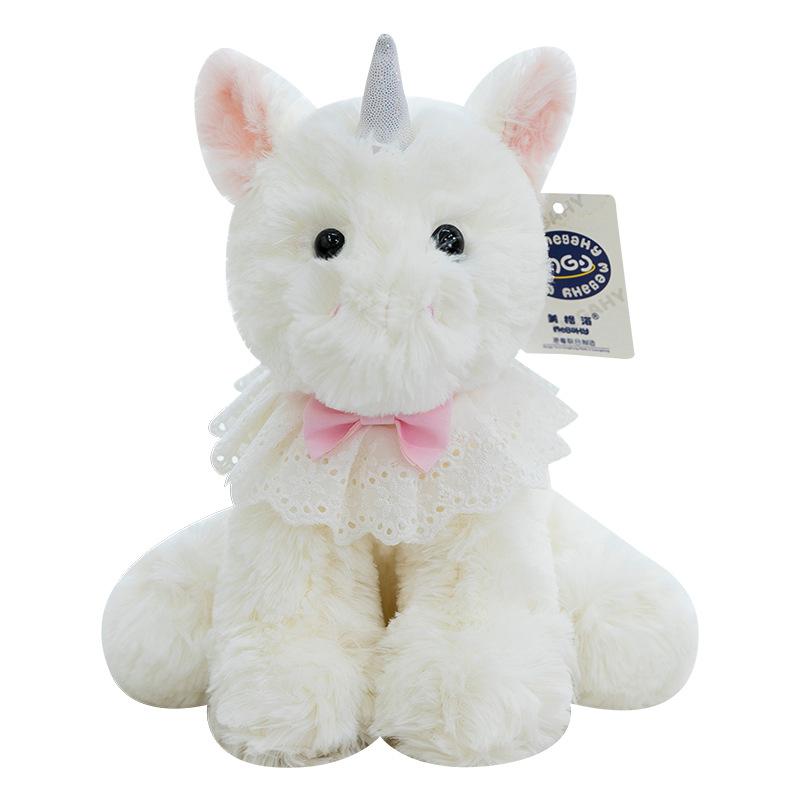 New Cartoon Cute Pet Unicorn Doll Children's Comfort Companionship Doll Cute Unicorn Birthday Gift
