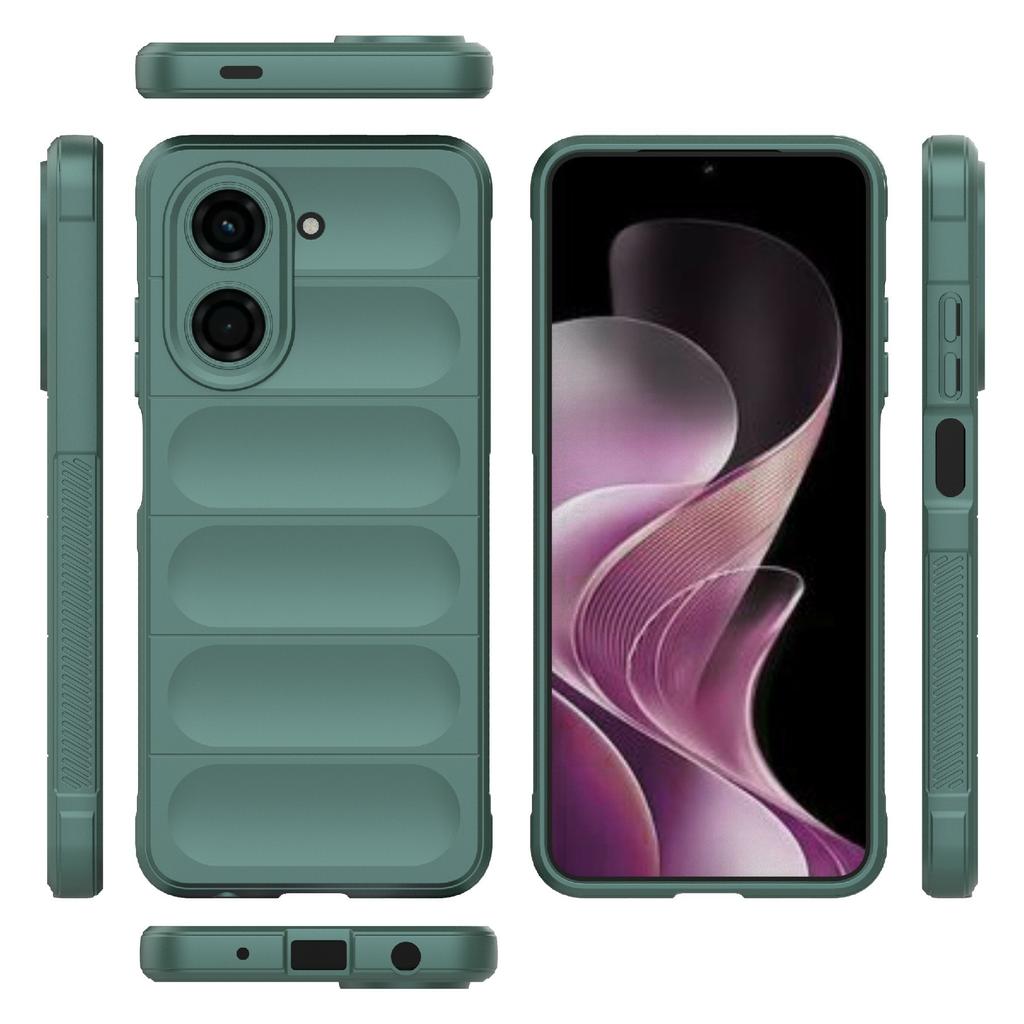 Pro Xiaomi Redmi A5 4G (171,7 mm)/Poco C71 4G Pouzdro Odolné proti pádu Měkké TPU Robustní Zadní kryt na telefon