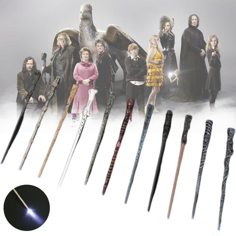 Czarująca świecąca różdżka Harry'ego Pottera Snape'a Idealna do cosplayu i na prezenty