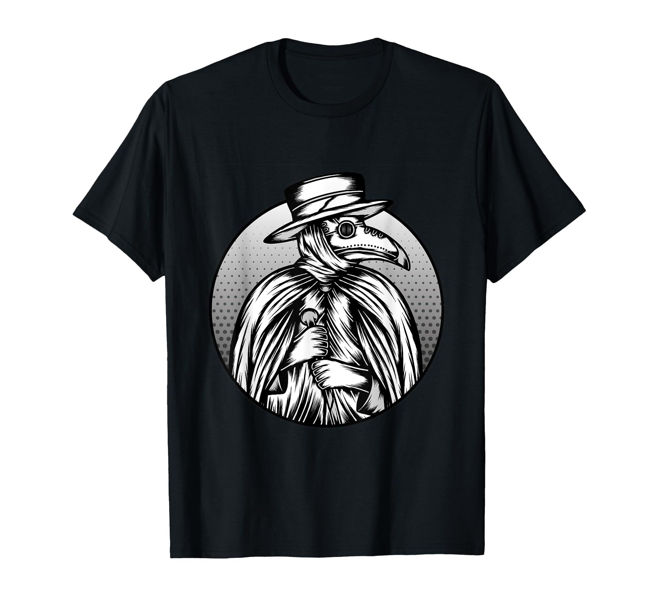 Plague Doctor Doctor Bird Mask Medieval Tarot Gift T-Shirt