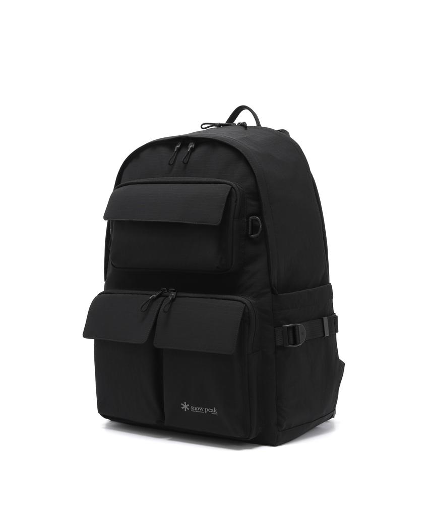 Snowpeak Apparel Dual-Tech Multi-Pocket Backpack 25L (S26Sufbp35) Black