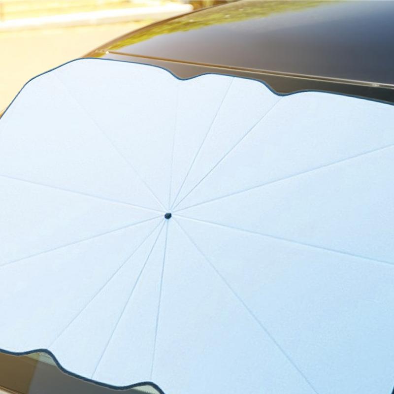 Car Windshield Sunshade Foldable Windshield Sun Shade Automotive Interior Accessories Window Screen For RV Safety Heat Camping